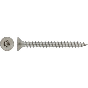 Vis pour panneaux agglomérés TX20 inox Ø 4 x 16 mm / 30 pcs