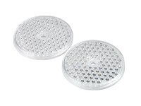 Unitec Frontreflektor Rund 2 Stück Weiss