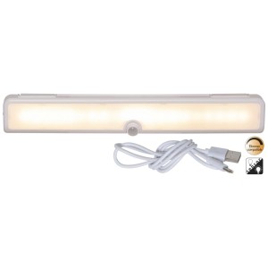 Star Trading LED-Nachtlicht mit Bewegungsmelder, weiß, inkl. USB-Kabel.