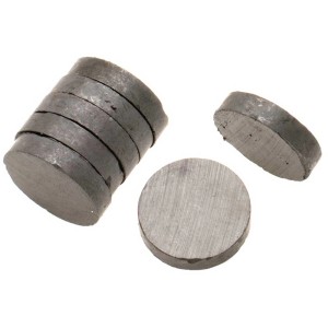 Haftmagnete, rund, Ø 20mm, 10 Stück, für Bastelarbeiten und DIY-Projekte.