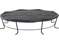 Exit Telo di copertura per tappeto elastico Premium Nero Ø 427 cm