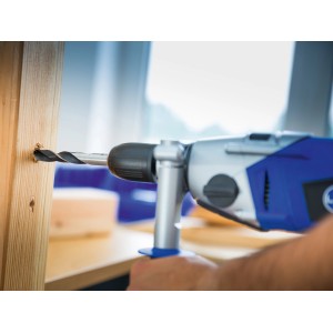 Punta per legno LUX Comfort 10 mm fora il legno. Precisa e senza schegge.