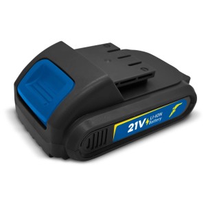 Batterie pour visseuse à percussion sans fil Goodyear, 21V Li-Ion, noir/bleu.