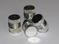Sticker Vent-Cap Silber