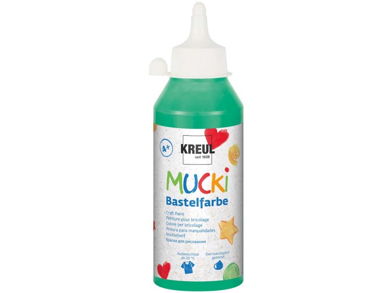 C.Kreul Colori a dita MUCKI in set da 4, colori a base d'acqua per