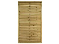 Lamellenzaun Mallorca Rahmen Kiefer Grün imprägniert 180 x 100 cm