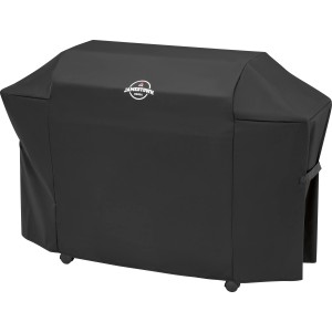 Housse de protection noire Jamestown pour barbecue à gaz Kane 6 brûleurs, ustensile de barbecue.