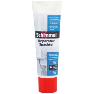 Tube Reparaturspachtel SchimmelX für Wand- und Deckenreparaturen.
