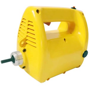 Arwin Vibratore per calcestruzzo CV2300: Motore giallo con maniglia e ago vibrante.