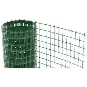 Filet vert pour plantes grimpantes Tenax Corolla (1x5 m) en PEHD, enroulé.