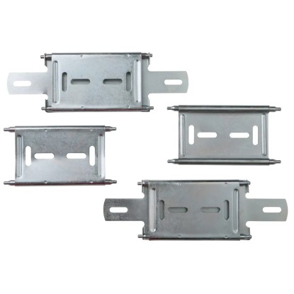 TopLine Wechselnummernhalter 2 Winkelplatten / 4 Federplatten