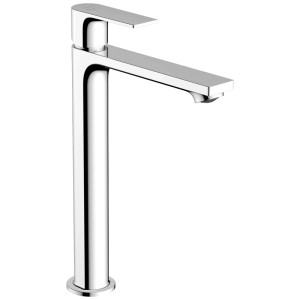 Miscelatore lavabo Hansgrohe Rebris E 240 cromato per lavabi d'appoggio.