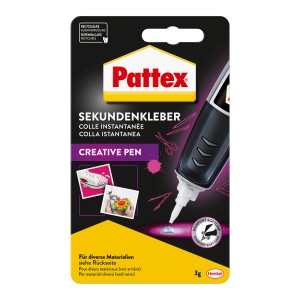 Pattex Attak Creative Pen, penna da 3g per incollaggi precisi.
