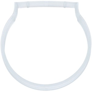 Anneau de remplacement Diaqua pour porte-savon Chic 96, en plastique transparent.