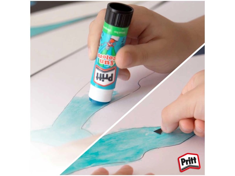 Pritt Stick di colla Fun Colors 10 g / 4 pz.