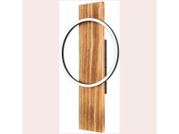 Eglo Applique LED Boyal 1 Nero Naturale 56 x 30 cm / 12 W / 1'700 lm