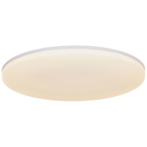 Plafoniera LED Nordlux Vic 22, bianca, forma rotonda. Lampada da soffitto moderna per interni.