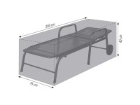 Acamp Schutzhülle Cappa Air Anthrazit (HxBxT) 40 x 75 x 200 cm