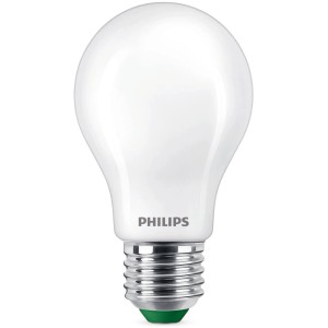 Ampoule LED Philips E27 mate, forme classique, 4W, 840lm, ultra-efficace.