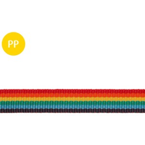 Conacord Gurtband, 25 mm breit, aus Polypropylen in bunten Farben als Meterware.