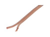 Lautsprecherkabel Transparent 2 x 4 mm² Länge 10 m