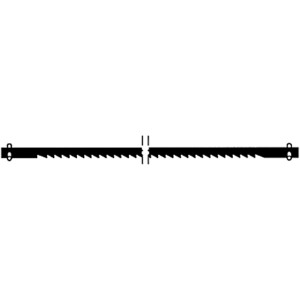 Lame per seghetto Proxxon, denti fini, 25mm, 25 denti, 12 pezzi, per utensili di precisione.