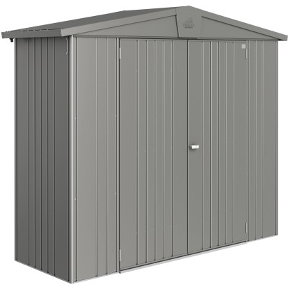 Biohort Metall-Gerätehaus Europa Quarzgrau-Metallic 1,9 m²
