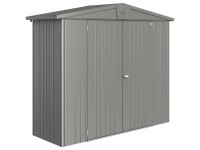 Biohort Metall-Gerätehaus Europa Quarzgrau-Metallic 1,9 m²