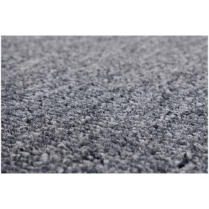 Moquette grise Rambo au mètre, largeur 4 m, gros plan sur la texture.