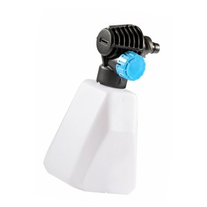 Gloria Foam Set: Ugello schiumogeno con contenitore per dispositivi di pulizia MultiJet, per pulire con la schiuma.