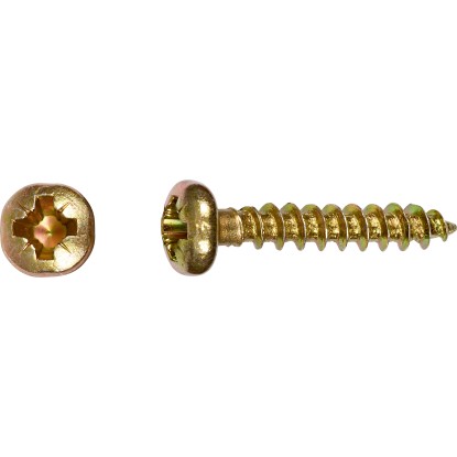 Halbrundkopf Universalschraube PZ-Antrieb Ø 5 mm x 12 mm 15 Stk.