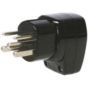 Schwarzer Steko Winkelstecker T25 für enge Räume, Stecker & Splinte.