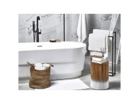 Badehandtuch-Set Areora mit Badematte Baumwolle Weiss 11-tlg.