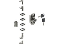 Hettich Drehstangenschloss vernickelt 1 Stk.