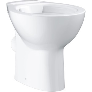 Grohe Bau Ceramic WC a pavimento, scarico profondo, senza brida, bianco alpino.