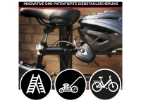 Master Lock Kabelschloss geflochtener Stahl Schwarz