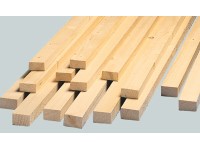 Listello triangolare in legno di abete rosso Oecoplan, 25x25 mm, 1 m  acquistare da JUMBO