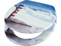 OBI WC-Sitz La Piedra Motiv Leuchtturm