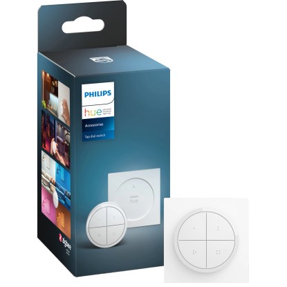 Philips Hue Interruttore Tap Dial a batteria Bianco