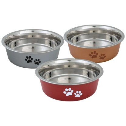 Vitakraft Écuelle pour chat For You inox / plastique assorti Ø 11 cm / 1 pc