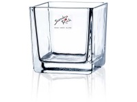 Sandra Rich Glasvase Cube Klar (HxBxT) 8 x 8 x 8 cm