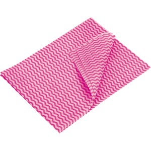 Panno in tessuto non tessuto rosa, confezione da 10 per pulizie leggere.