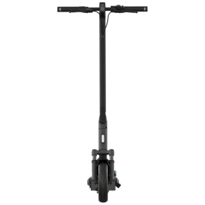 Egret E-Scooter Ey! 6 Midnight Grey, vista frontale. Scooter elettrico compatto per la città.