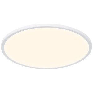 Plafoniera LED bianca Nordlux Oja 42 in plastica, Ø 42,4 cm, 19 W, 2200 lm.