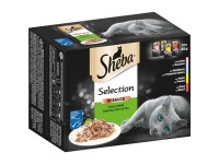 Sheba® Katzen-Nassfutter Selection in Sauce Feine Vielfalt 12 x 85 g