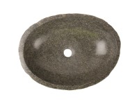 Aufsatzwaschbecken Riverstone oval (HxBxT) 15 x 50 x 40 cm Aufsatzwaschbecken Riverstone oval (HxBxT) 15 x 50 x 40 cm