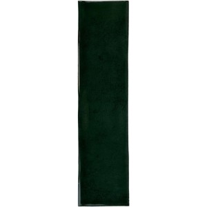 Eurostone Carrelage mural Santorin grès Vert foncé brillant 7,5 x 30 cm