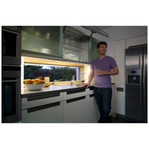 Osram LED-Unterbauleuchte Linear Flat Sensor Aluminium 53 cm / 3'000 K / 12 W