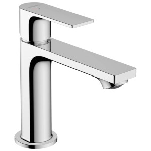 Mitigeur de lavabo Hansgrohe Rebris E 110 chromé, design moderne pour votre salle de bain.