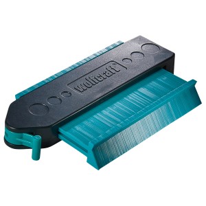 wolfcraft gabarit de contour 130 mm pour reporter les contours sur stratifié et parquet.